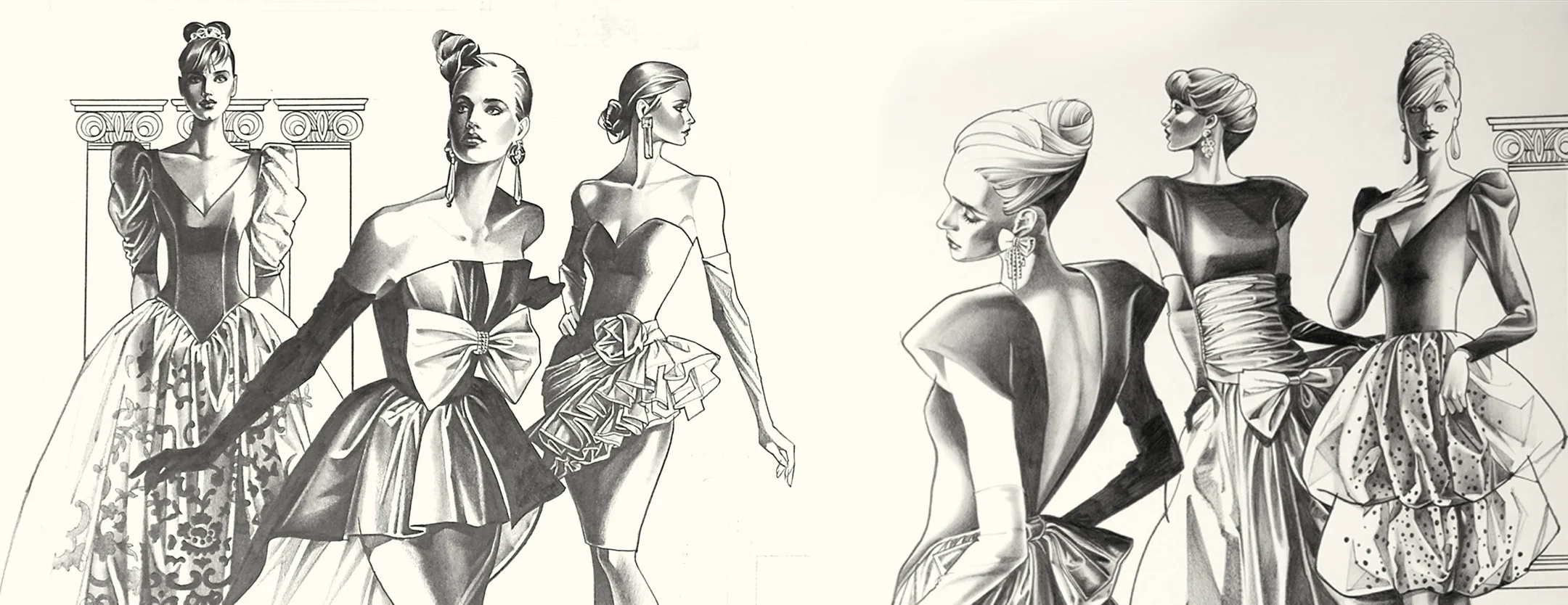 Fashion Art B & W — Barbara Tyler Ahlfield